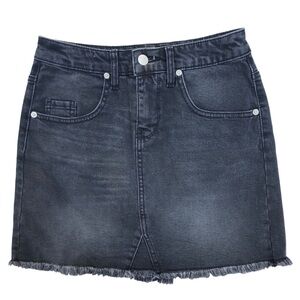 Wild Fable Faded Black Denim Skirt